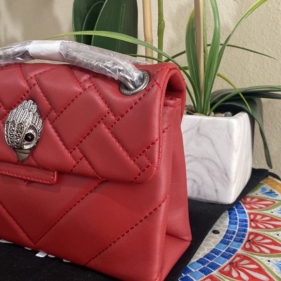 Kurt Geiger London Mini Kensington quilted Leather Crossbody bag - Picture 4 of 13